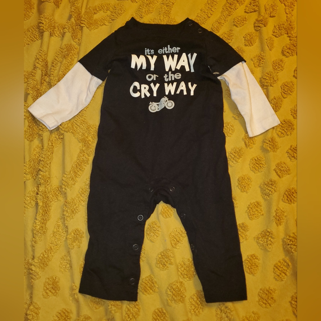 My Way Or The Cry Way Onesie